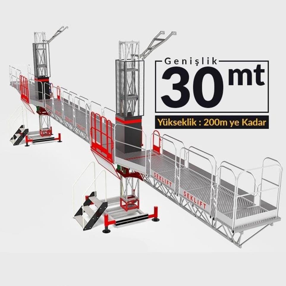 Double Mast Platform