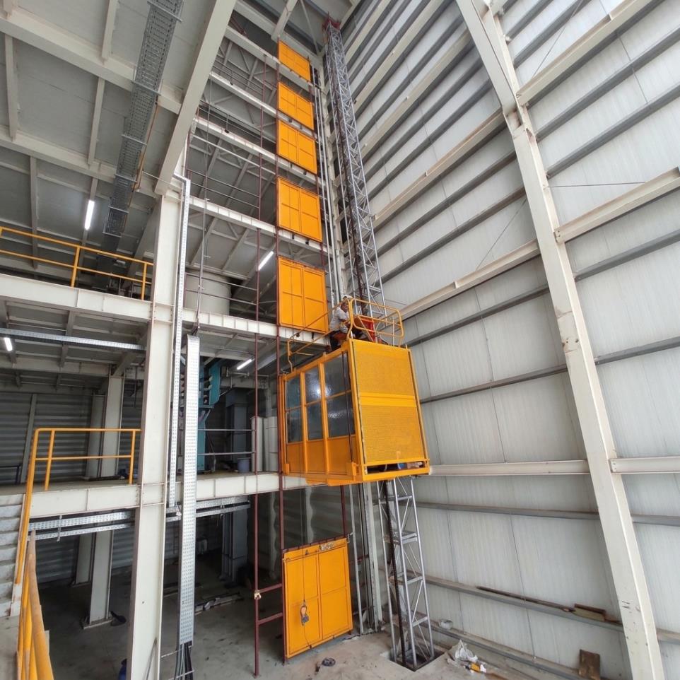 Rack and Pinion Freight Elevator